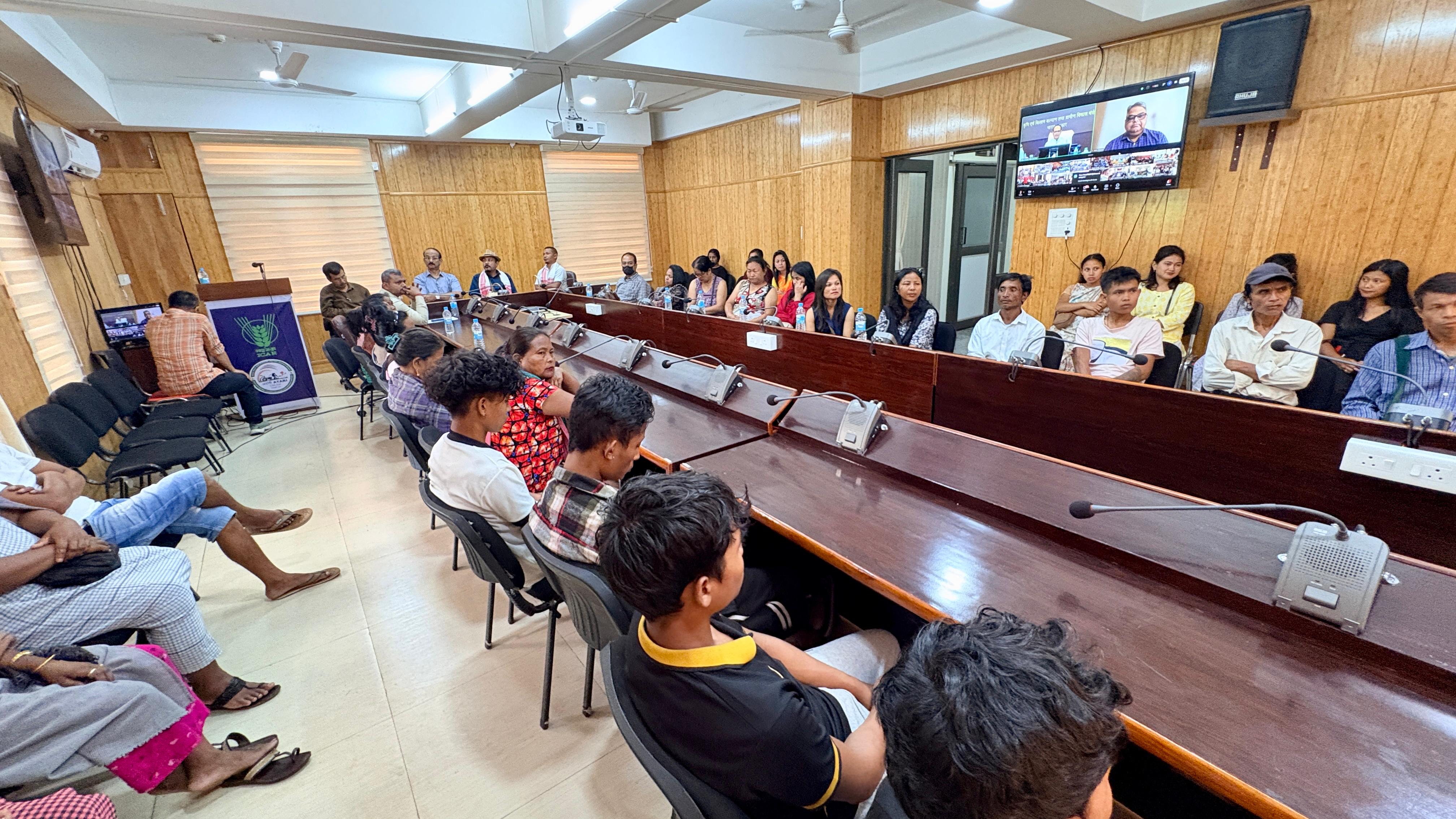 Hon'ble Union Minister of Agriculture and Farmers Welfare Shri Shivraj Singh Chouhan addressed senior officials and farmers accross ICAR institutes and KVK on 13th September 2026.